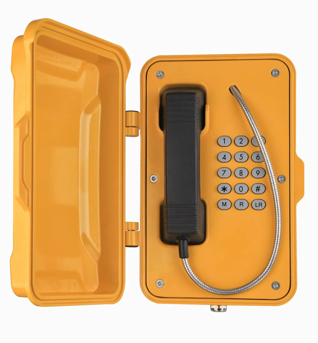 China Supplier Emergency Tunnel Weatherproof Industrial VoIP Telephone