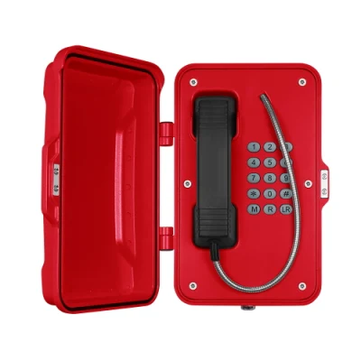 Telefone externo IP66 para hotel, telefone de emergência SIP para piscina à prova d'água